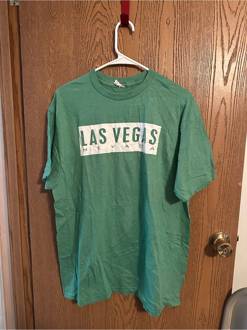 Las Vegas Nevada Green Graphic Tee - Classic Short Sleeve